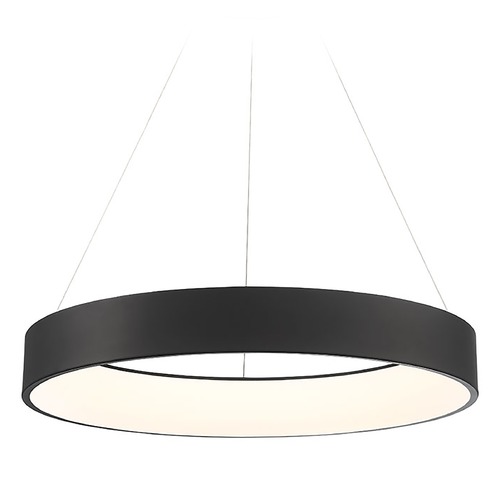 WAC Lighting Corso Black LED Pendant by WAC Lighting PD-33732-BK