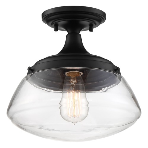 Kew Aged Bronze Semi-Flush Mount by Nuvo Lighting