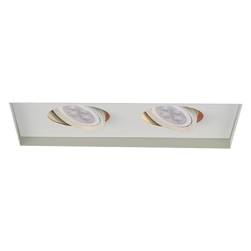 WAC Lighting Mr16 Mult White LED Recessed Trim by WAC Lighting MT-216LEDTL-WT