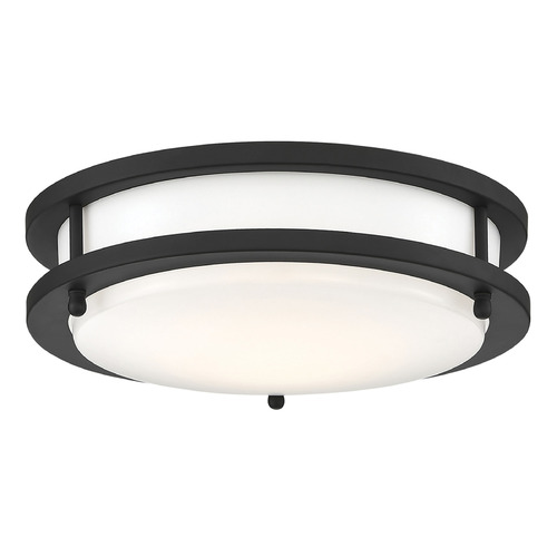 Nuvo Lighting Glamour Matte Black LED Flush Mount by Nuvo Lighting 62-1735