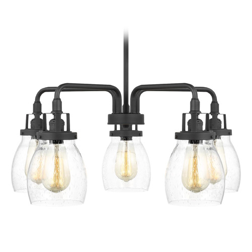 Belton 24-Inch Midnight Black Chandelier by Generation Lighting