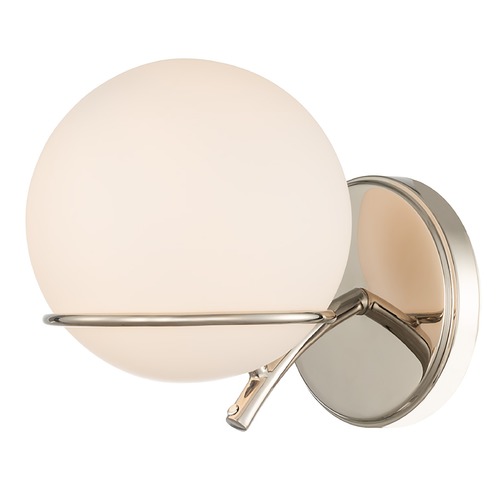 Everett Wall Sconce in Polished Nickel by Kalco Lighting