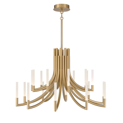 Olette 42-Inch LED Grand Chandelier in Gold by Eurofase Lighting