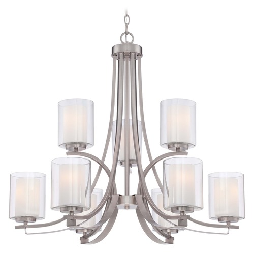 Minka Lavery Parsons Studio Brushed Nickel Chandelier by Minka Lavery 4109-84