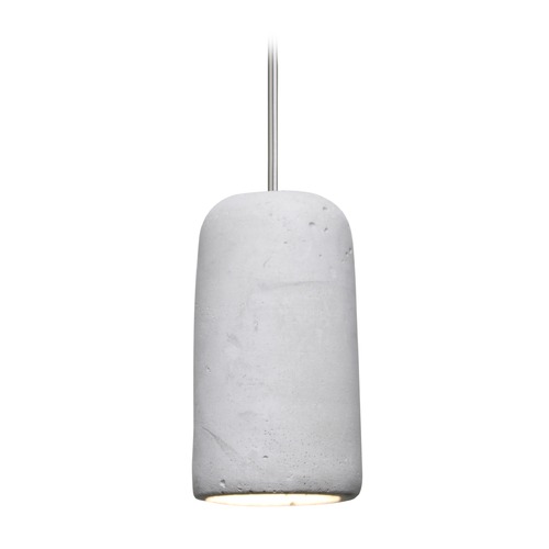 Besa Lighting Besa Lighting Glide Satin Nickel LED Mini-Pendant Light 1XT-GLIDENA-LED-SN