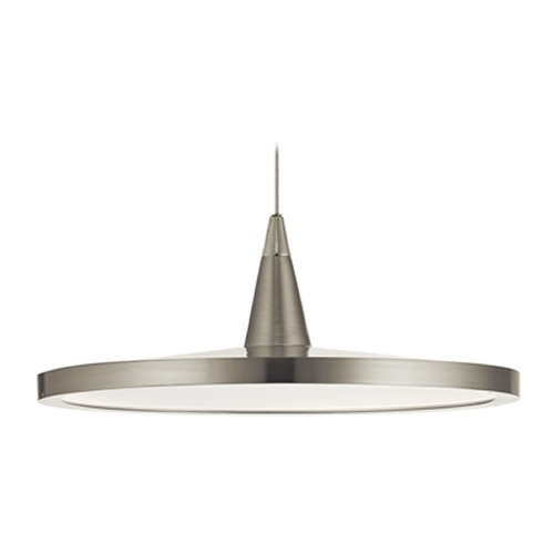 Elan Lighting Jeno 9-Inch Brushed Nickel LED Pendant by Elan Lighting 83963