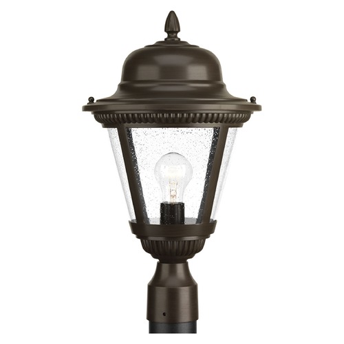 Westport Post Light in Bronze by Progress Lighting