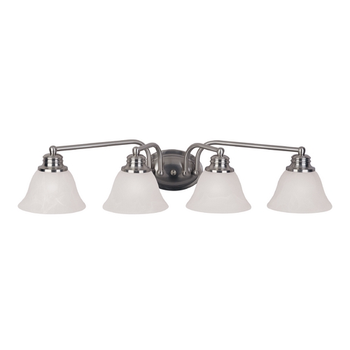 Malibu Satin Nickel Bathroom Light by Maxim Lighting