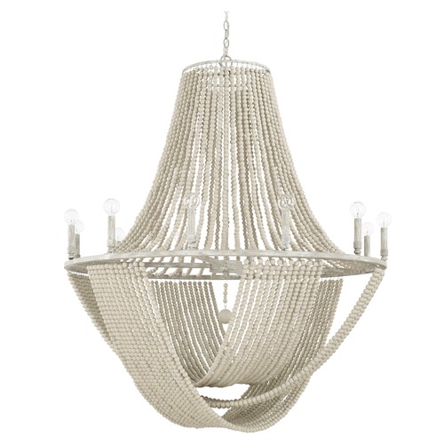 Kayla 42-Inch Chandelier in Mystic Sand by Capital Lighting