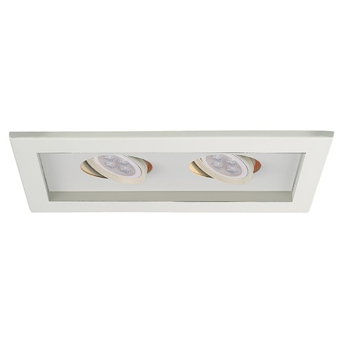 WAC Lighting Mr16 Mult White LED Recessed Trim by WAC Lighting MT-216LED-WT&WT