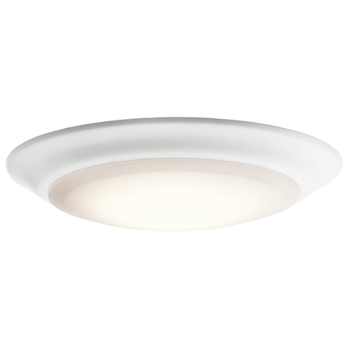 Kichler Lighting Downlight Gen I White LED 7.50-Inch Flush Mount 2700K by Kichler Lighting 43846WHLED27B