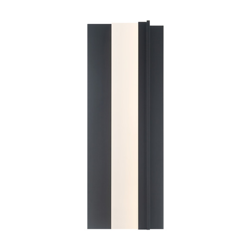 Enigma Black LED Outdoor Wall Light by Modern Forms