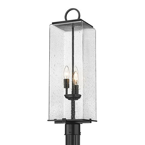 Z-Lite Sana Black Post Light