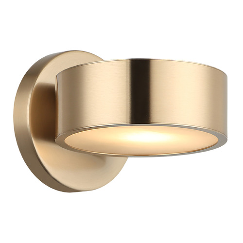 Matteo Lighting Weatherton Champagne Gold LED Sconce