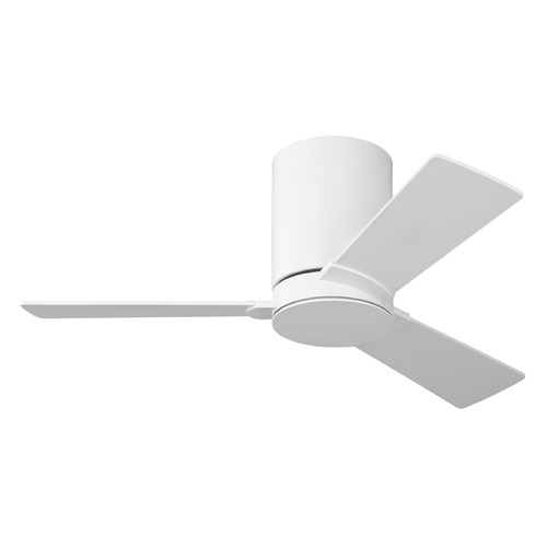 Visual Comfort Fan Collection Rozzen 32 Hugger Matte White Ceiling Fan Without Light