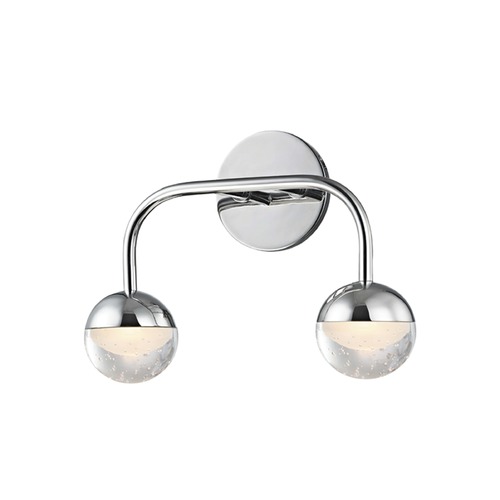 Hudson Valley Lighting Boca 2-Light LED Bath Light in Polished Chrome by Hudson Valley Lighting 1242-PC