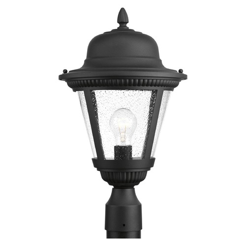 Westport Post Light in Black by Progress Lighting