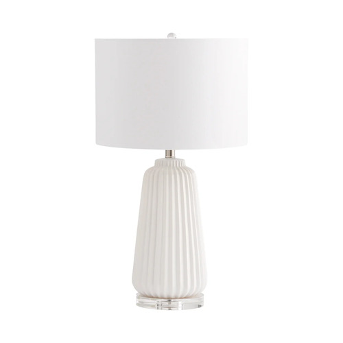 Delphine 29.25-Inch Table Lamp in White by Cyan Design