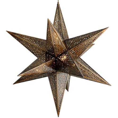 Corbett Lighting Star Of the East Old World Bronze Chandelier by Corbett Lighting 302-75