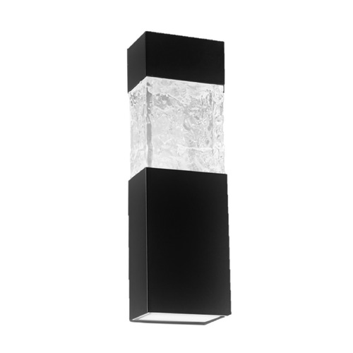 Modern Forms by WAC Lighting Monarch Black LED Outdoor Wall Light by Modern Forms WS-W18218-BK