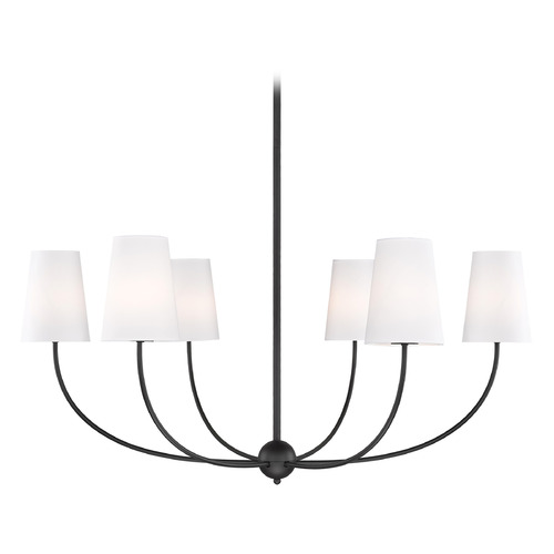 Z-Lite Shannon Matte Black Chandelier
