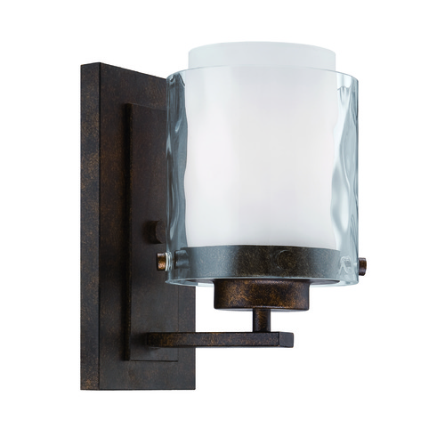 Craftmade Lighting Kenswick 9-Inch Peruvian Bronze Wall Sconce by Craftmade Lighting 35401-PR