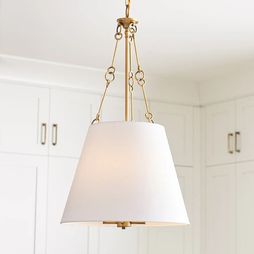 Austin Warm Brass Pendant by Savoy House