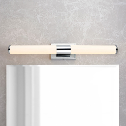 Optic Polished Chrome LED Vertical Bathroom Light by Maxim Lighting