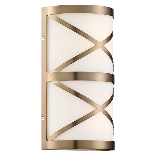 Nuvo Lighting Sylph Burnished Brass Vertical Bathroom Light by Nuvo Lighting 60/6842