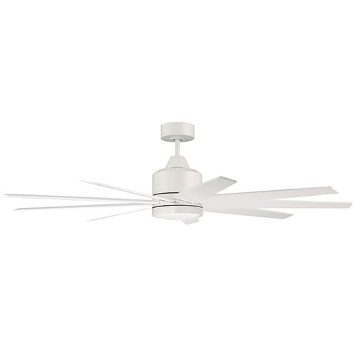 Champion 60-Inch WiFi LED Fan in Matte White by Craftmade Lighting