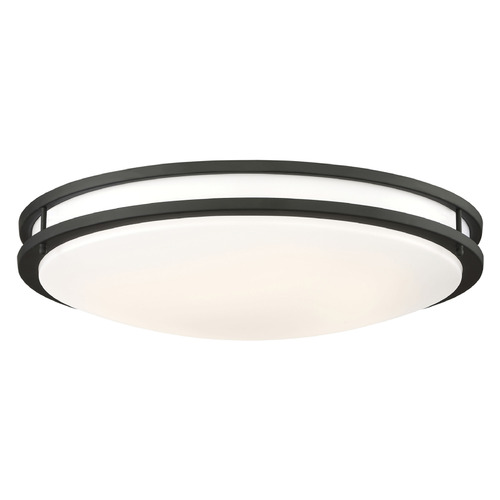 Nuvo Lighting Glamour Matte Black LED Flush Mount by Nuvo Lighting 62-1738