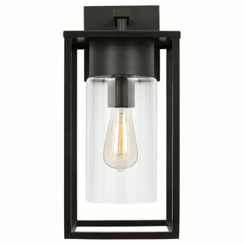 Visual Comfort Studio Collection Vado Antique Bronze Outdoor Wall Light