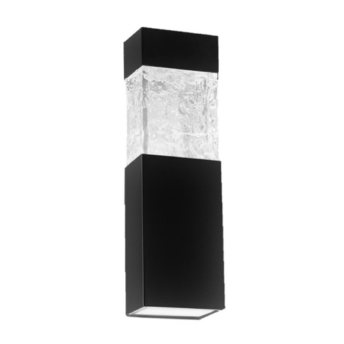 Modern Forms by WAC Lighting Monarch Black LED Outdoor Wall Light by Modern Forms WS-W18224-BK