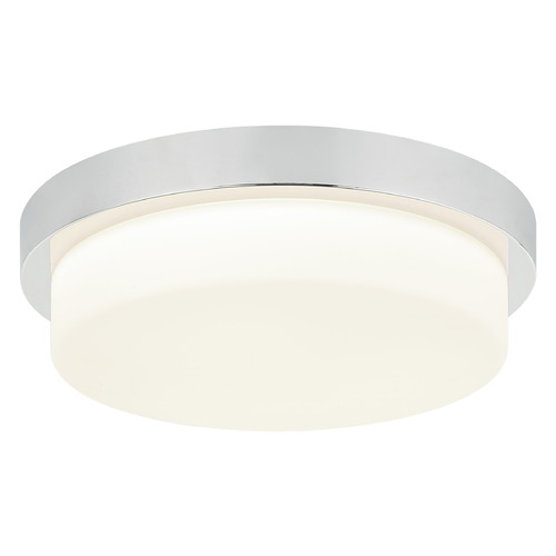 Matteo Lighting Durham Chrome LED Flushmount Light