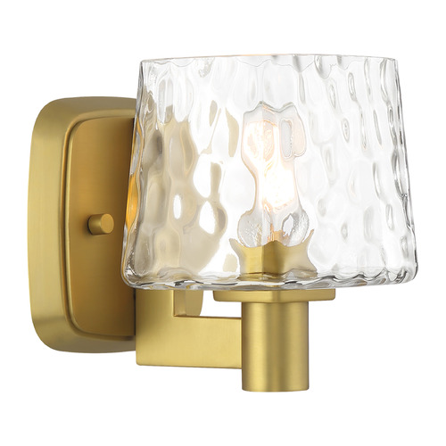 Drysdale Wall Sconce in Soft Brass by Minka Lavery