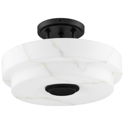 Progress Lighting Progress Lighting Tosca Matte Black Semi-Flushmount Light P350284-31M
