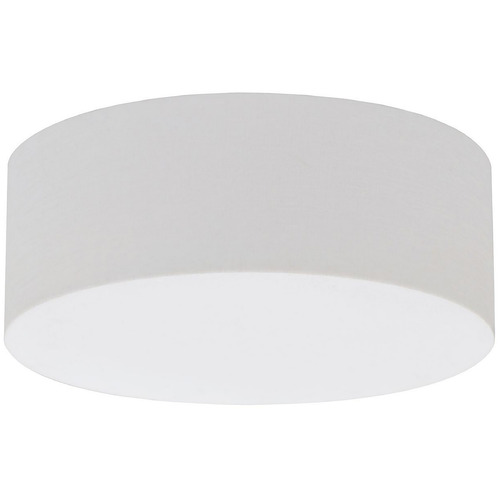 Afx Lighting Anton Linen White LED Flushmount Light