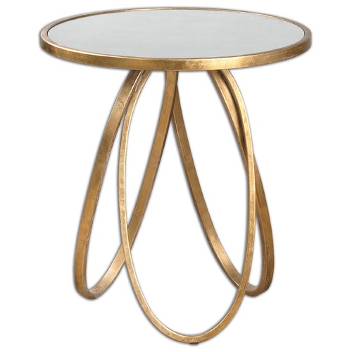 Montrez Gold Accent Table by Uttermost Lighting
