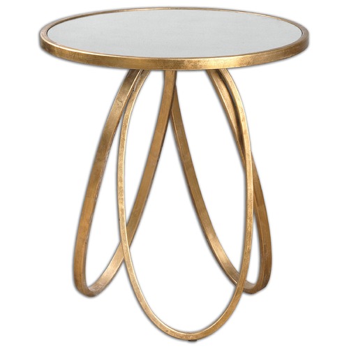 Uttermost Lighting Uttermost Montrez Gold Accent Table 24410