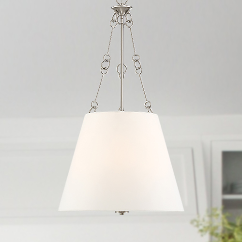 Austin Satin Nickel Pendant by Savoy House