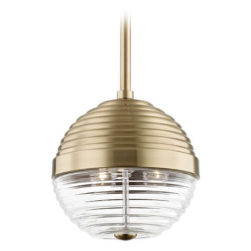 Hudson Valley Lighting Easton Aged Brass Pendant by Hudson Valley Lighting 1210-AGB