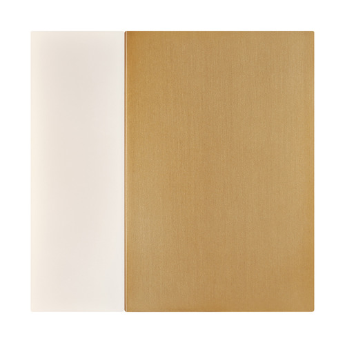 Mortar LED Wall Sconce in Aged Brass by Visual Comfort Modern