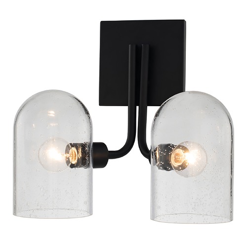 Kalco Lighting Cupola 2-Light Wall Sconce in Matte Black by Kalco Lighting 514022MB