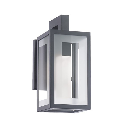 Modern Forms by WAC Lighting Cambridge Black LED Outdoor Wall Light by Modern Forms WS-W24211-BK