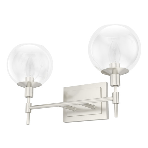 Hunter Fan Company Xidane Brushed Nickel Bathroom Light