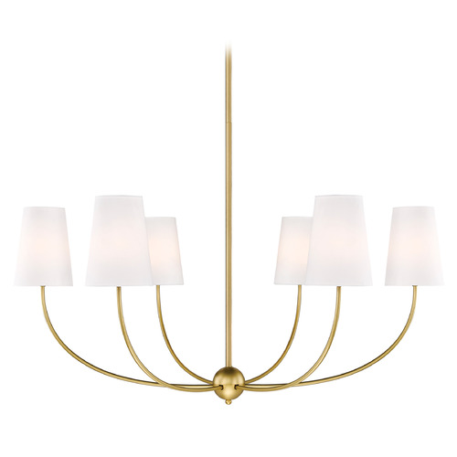 Z-Lite Shannon Rubbed Brass Chandelier