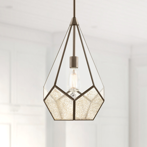 Cinq Pendant in Light in Bronze by Progress Lighting