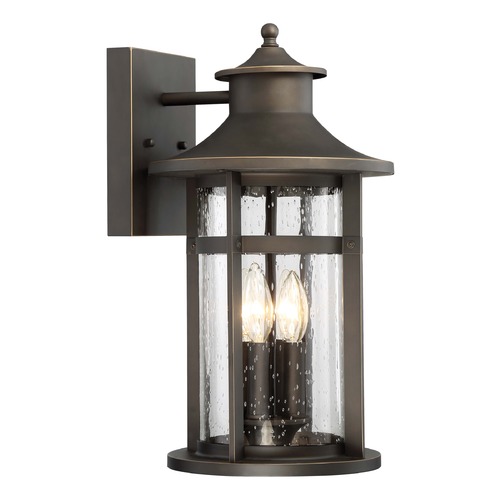 Minka Lavery Outdoor Wall Light in Oil Rubbed Bronze & Gold by Minka Lavery 72553-143C