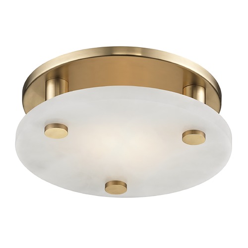 Hudson Valley Lighting Croton Aged Brass LED Flush Mount by Hudson Valley Lighting 4709-AGB