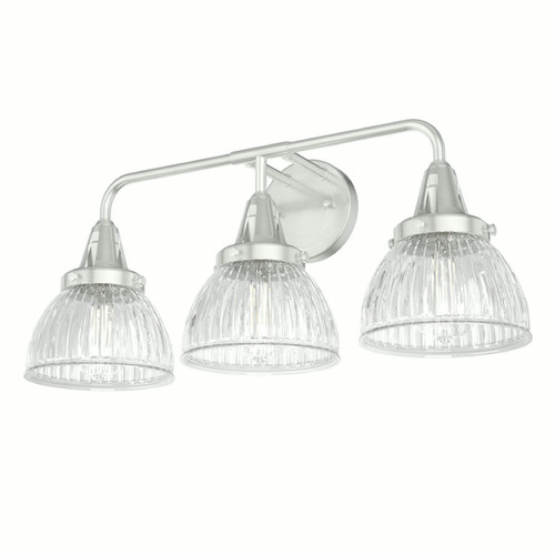 Hunter Fan Company Cypress Grove Brushed Nickel Bathroom Light